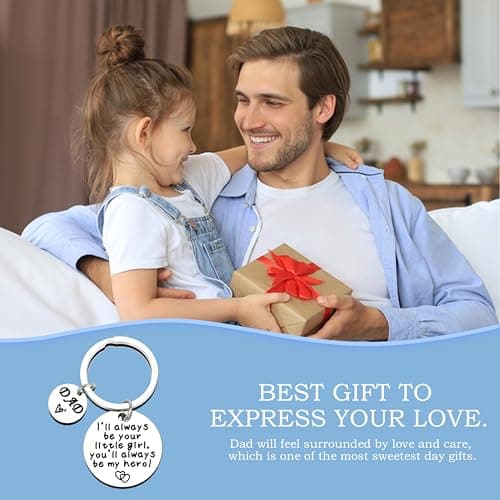 Gifts for Dad - Dad Christmas Gifts Dad Keychain Gifts Stocking Stuffers Christmas Presents Fathers Day Birthday Gift for Dad