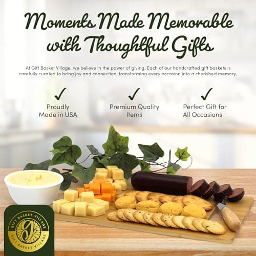 Gift Basket Village Get Well Soup Gift Basket – Includes Chicken Noodle, Chili, Chicken Pot Pie, & Enchilada Soup Mixes with Crackers, Ideal for Thank You Gifts or Bosses Day Gifts for Women