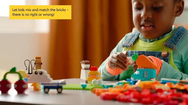 LEGO Classic Vibrant Creative Brick Box Building Blocks - Sensory & Learning Toys for Boys & Girls, Ages 4+ Years - Pretend Play Preschool Toys - Gift for Christmas - 11038