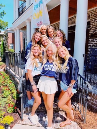 Game Day Bracelets for Women - Red, Black, Blue Heishi Clay Beaded Stretch Bracelets - Stackable Sports Charm Bracelet Bangles - Football Mom Accessories & Outfits Jewelry Gifts