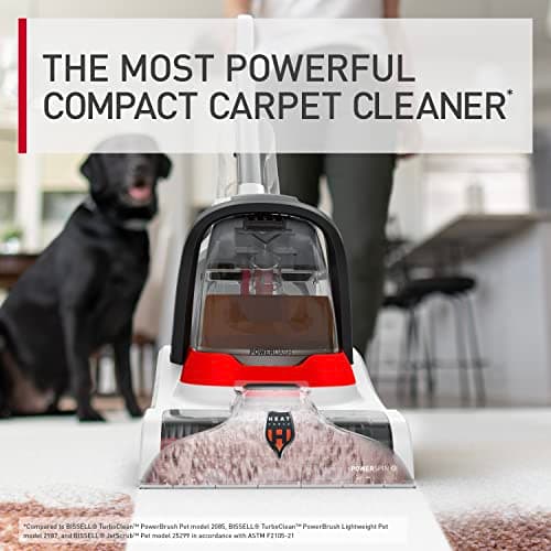 Hoover PowerDash Pet+ Compact Carpet Cleaner Machine, Lightweight Carpet Shampooer Machine, Pair with a Hoover Carpet Cleaner Solution for a Bright, Refreshed Home
