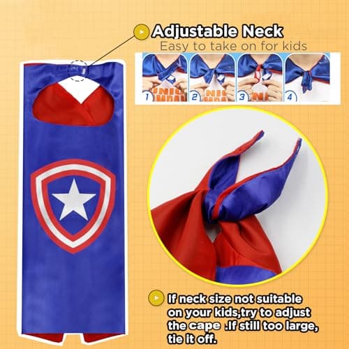 Kids Capes Set and Wristbands Kids Costumes Halloween Christmas Cosplay Dress Up for Boys Girls
