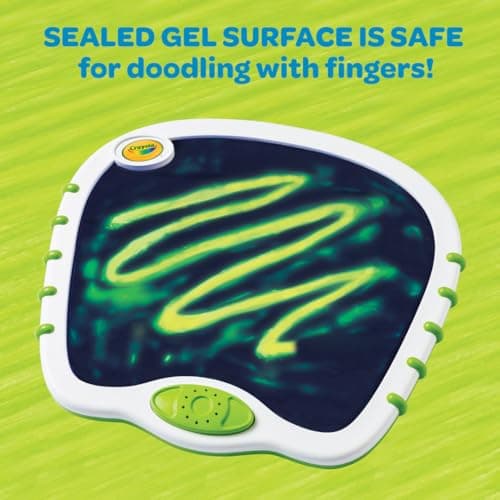 Crayola Toddler Touch Lights, Musical Sensory Toys for Toddlers, Light Up Drawing Pad, Mess Free Painting, Travel Activity, Gift for Toddlers, 2+