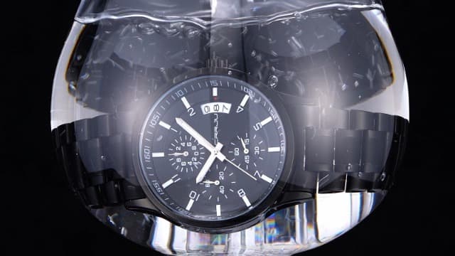 CRRJU Men's Fashion Stainless Steel Watches Date Waterproof Chronograph Wristwatches,Stainsteel Steel Band Waterproof Watch