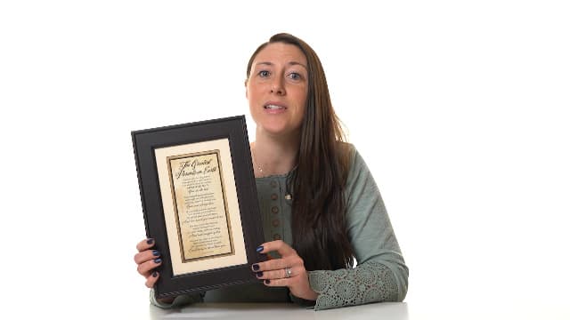 Greatest Parents Wood Wall Frame Art Plaque | 8.5 inches x 12.5 inches | Wall Hanger and Easel Back | The Greatest Parents on Earth | by James Lawrence