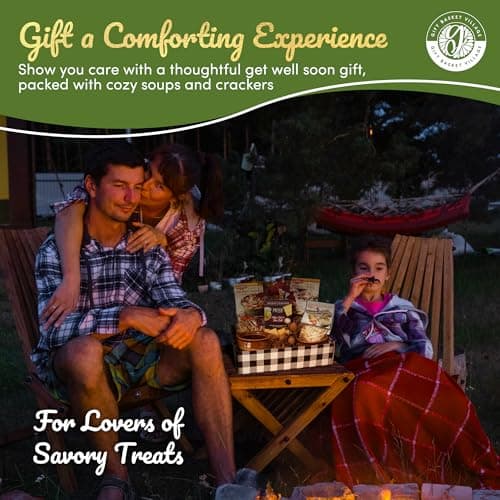 Gift Basket Village Soup Gift Basket – Dried Soup Mixes Variety, Instant Soup Packets, Crackers & Bowls, Soup Gift Baskets for Adults, Comfort Food Box for Cold & Warm Season - Medium