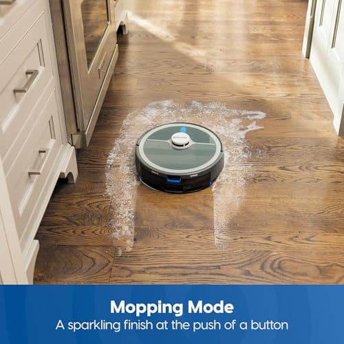 Vacmaster V10i 3-in-1 Robot Vacuum and Mop Combo with Self-Empty Station for 45 Days, LiDAR Navigation,3000Pa Strong Suction, Multi-Floor Mapping for Homes with Pets, Carpet & Hard Floors