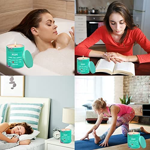 Mothers Day Gifts from Daughter,Son-Mom Scented Candles Funny Gifts Ideas for Mom,Mothers Day/Christmas Birthday Unique Gift for Mama,9oz
