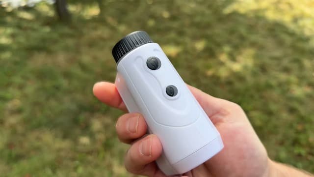 Golf Rangefinder with Slope and Pin Lock Vibration, External Slope Switch for Golf Tournament Legal, Rangefinders with Rechargeable Battery 600/1000YDS Laser Range Finder