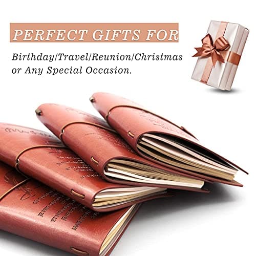 PRSTENLY Sisters Gifts from Sister Leather Journal, To My Sister Gifts 140 Page Refillable Notebooks, Graduation Mothers Day Valentines Day Christmas Gifts for Sister from Sister Brother