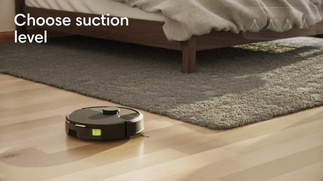 iRobot Roomba 105 Vac Robot Vacuum with AutoEmpty Dock - Self-Empties for 75 Days, Easy to use, Intense Power-Lifting Suction, LiDAR Navigation, Multi-Surface Cleaning, Cleans in Neat Rows