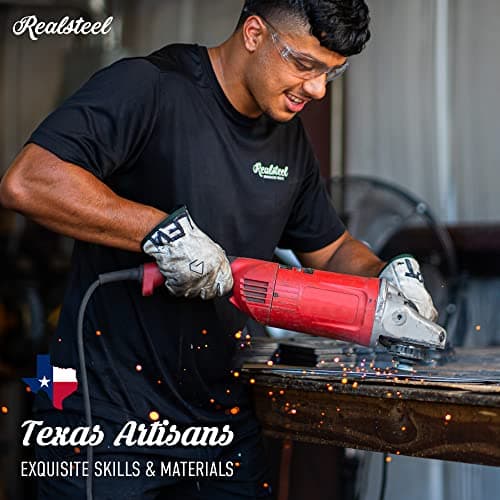 RealSteel Custom Metal Signs – Personalized Outdoor Wall Art, Wedding & Anniversary Name Plaque, Porch & Garden Decor, Campfire Monogram Yard Sign