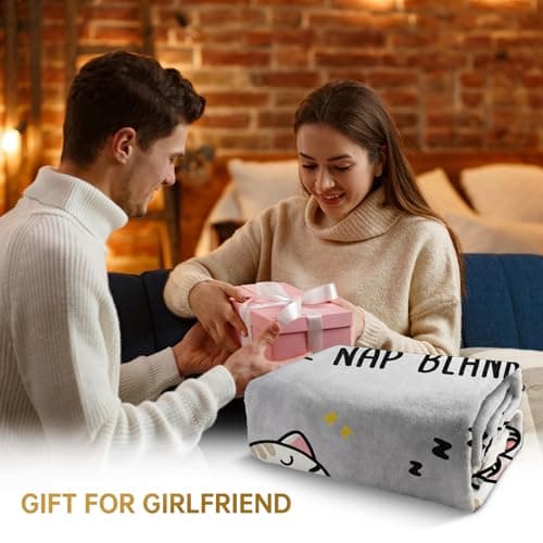 SteadStyle Gifts for Girlfriend from Boyfriend - Gifts for Her Blanket, Girlfriend Christmas Birthday Gift Ideas, Anniversary Wedding Gift for Women, Romantic Valentines Present for Her 60"X 50"