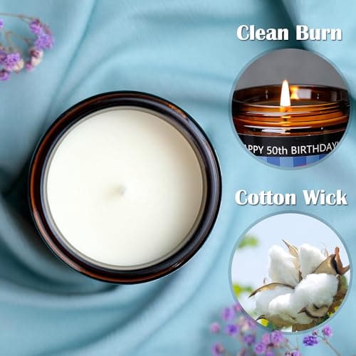 50th Birthday Gifts for Her and Him, 50th Birthday Decorations for Women Men, Funny Birthday Gifts for Women Mom Dad Husband Wife Friends Sister, Cool Best Gift Ideas for 50 Year Old Woman