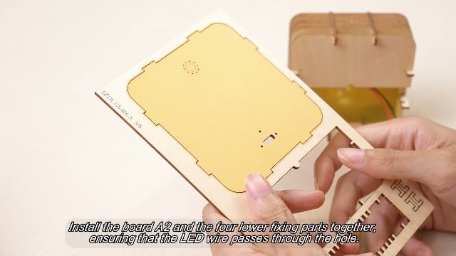 3D Wooden Puzzles Night Light, (Autumn Sunset) DIY Night Light Kit, 3D Wooden Puzzles for Adults Creative DIY Birthday Gift for Friends and Family, DIY New Year Gift