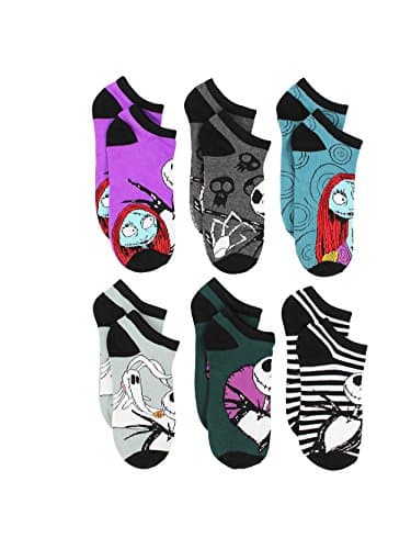 Disney Character Kids Adults 6 Pack Sock Set