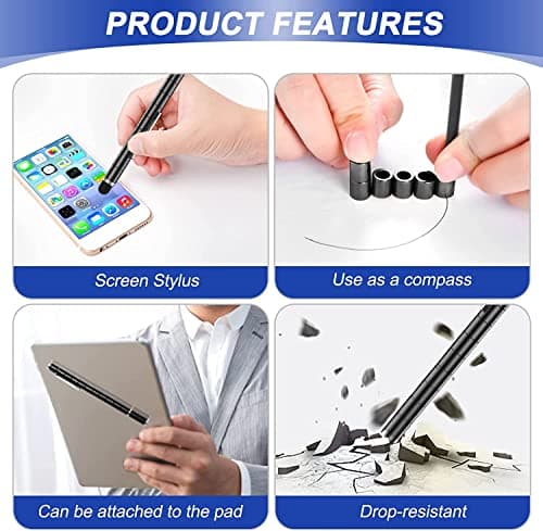 Fun Men Gifts Fidget Gel Pens - Unique Birthday Gift for Mens, Novelty Christmas Stocking Stuffers Easter Anniversary Valentines Day White Elephant Present Ideas Gadget, Cool Secret Santa Gift for Him