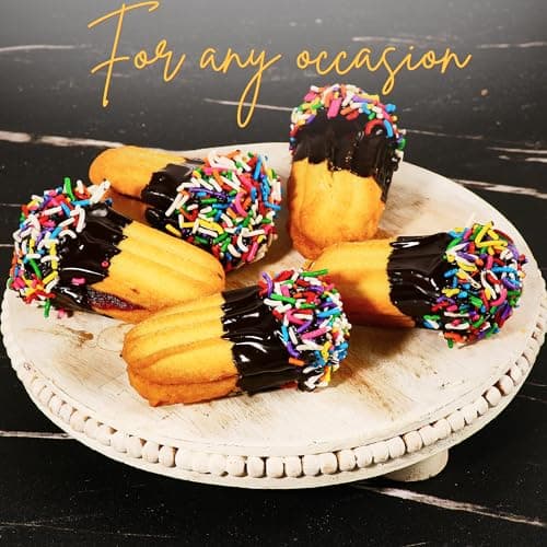 Italian Cookies Gift Basket | Chocolate Covered Cookies | 15 Cookies Individually Wrapped | Fresh Bakery Cookies | Birthday Food Gifts | Gourmet Cookies Gift | Kosher & Nut Free | Stern’s Bakery