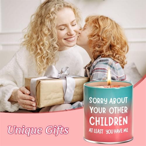 Birthday Gifts for Mom from Daughter Son Kids,Mothers Day Gifts for Mom,Funny Gift Ideas,Christmas Stocking Stuffers Galentines Day Anniversary Presents,9oz Scented Candles