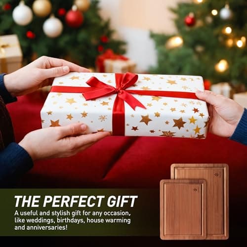 Bamboo Cutting Board Set Non Slip Feet Over Sink Gifts Best Mama Mommy Bonus Busy Mom Ever Christmas Xmas Birthday Law Step Stepmom Stepmother Who Have Everything Good Unique Useful Present
