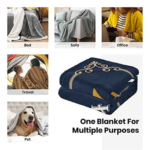 Mosslink Gifts for 25th Anniversary Blanket, 25th Silver Wedding Anniversary Couple Gifts for Dad Mom Parents Friends, 25 Years of Marriage Throw Blankets for Husband Wife Her Him 50"x60"