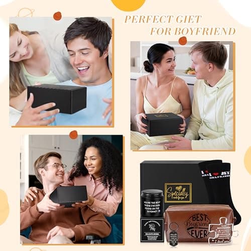Gifts for Men Romantic Gifts for Boyfriend - Graduation & Christmas Gift for him - Thoughtful Gift for Men from Girlfriend