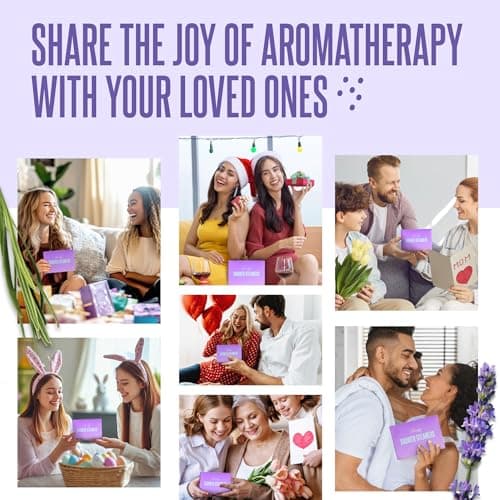 Cleverfy Shower Steamers Aromatherapy for Women and Men – Self-Care Shower Bombs for Stress Relief and Relaxation – 6 Tablets