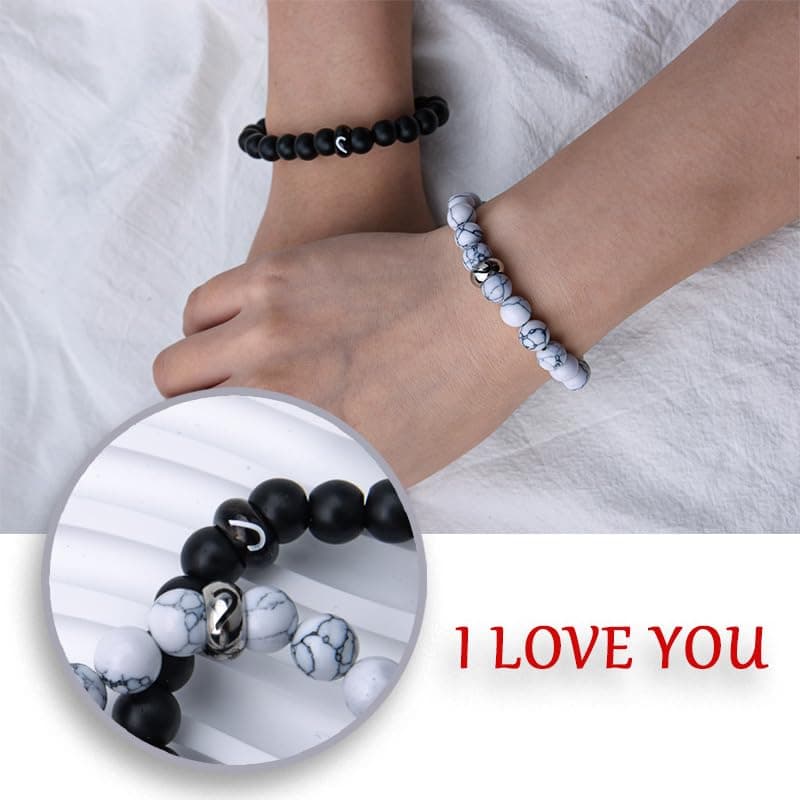 Matching Bracelet for Couples Anniversary Birthday Gifts for Husband Boyfriend Girlfriend Christmas Gifts for Women Men