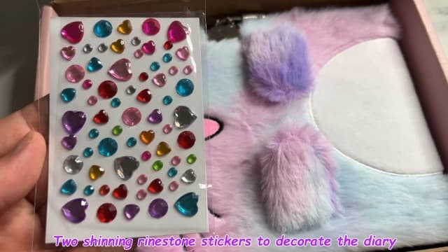 Cat Diary with Lock, Gift for 6 7 8 Year Old Girl, Secret Diary Journal Notebook with Coin Purse, Multicolored Pen, Post-it Note, Stickers, Practical Gift for Birthday (A Happy Cat)