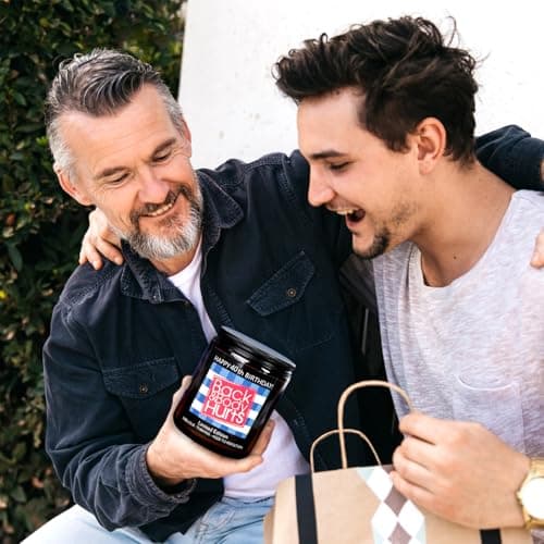 40th Birthday Gifts Women Men, 40th Birthday Decorations for Women Men, Funny 40th Birthday Candle Gifts for Her Him Mom Dad Husband Wife Best Friends Sister, 1984 40 Year Old Gift Ideas