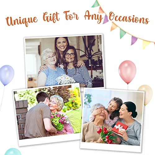 AceThrills Grandma Gifts for Grandma Birthday Gifts from Grandkids for Christmas, Mother's Day - Engraved Bamboo Cutting Board 12.3"L x 8.7"W x 0.4"Th (Everything Tastes Better)