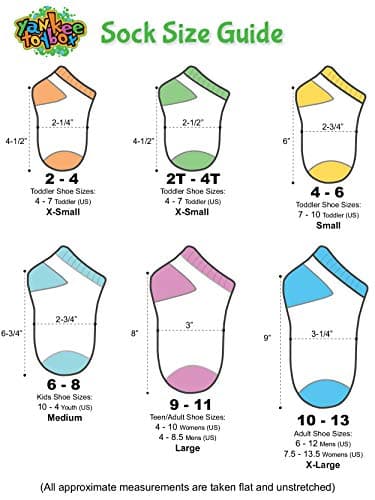 Disney Character Kids Adults 6 Pack Sock Set