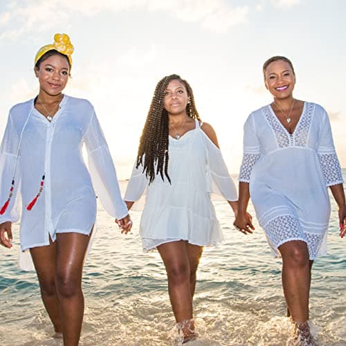 Top Plaza Best Friends Forever and Ever Necklaces for 3 BFF Heart Puzzle Matching Alloy Pendant Necklaces Set Friendship Jewelry for Sisters