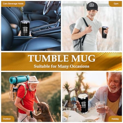 Tecanne Birthday Gifts For Grandpa - Fathers Day Gift Box Baskets For Grandpa, Husband, Men Best Christmas Package Gift Ideas