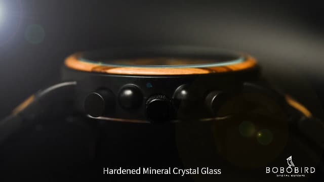 BOBO BIRD Mens Personalized Engraved Wooden Watches, Stylish Wood & Stainless Steel Combined Quartz Casual Wristwatches for Men Family Friends Customized Watch