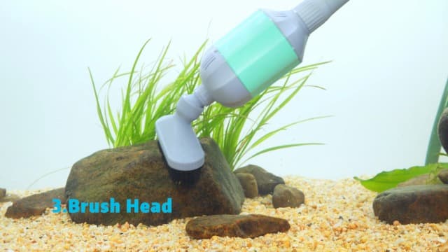 hygger 360GPH Electric Aquarium Gravel Cleaner, 5 in 1 Automatic Fish Tank Cleaning Tool Set Vacuum Water Changer Sand Washer Filter Siphon Adjustable Length 15W