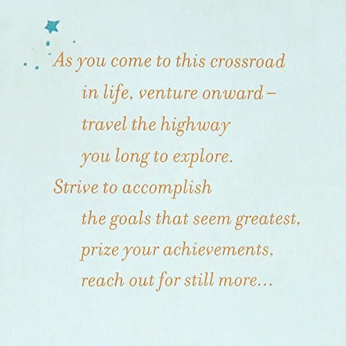 Hallmark Graduation Card (Path to True Happiness)