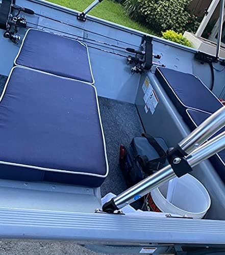 Outdoorsmens Depot Outdoorsmen's Depot Tracker Boats Guide V-14 Versatrack Bimini Top Brackets Custom 2-Hinge Accessories USA