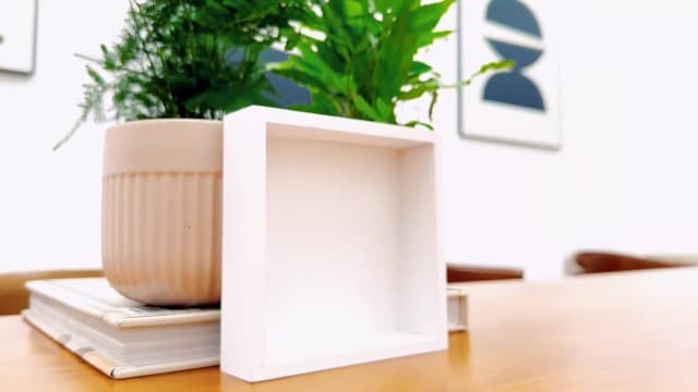 Difference Maker Definition Home Office Decor Wooden Box Sign, Motivational Farmhouse Decorative Positive Office Desk Accessories Wood Plaque Affirmations Wood Table Sign for TV Cabinet Shelf