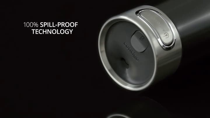 Contigo Luxe Vacuum-Insulated Stainless Steel Thermal Travel Mug 16 Ounces Stainless Steel