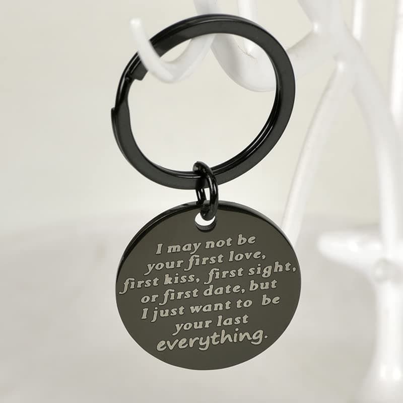 ShiQiao Spl Anniversary Birthday Gift for Couple Husband Wife Gifts Keychain for Boyfriend Keyring for BF GF Hubby Wifey