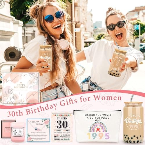 30th Birthday Gifts for Women Cool Gifts for 30 Year Old Woman 30 Gifts for Women 30s Happy 30th Birthday Gift Idea 30 Year Old Birthday Gifts for Woman 30th Birthday Gifts for Her Daughter Female