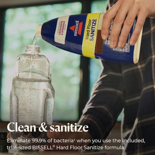 BISSELL® CrossWave® HydroSteam™ Wet Dry Vac, Multi-Purpose Vacuum, Wash, and Steam, Sanitize Formula Included, 35151