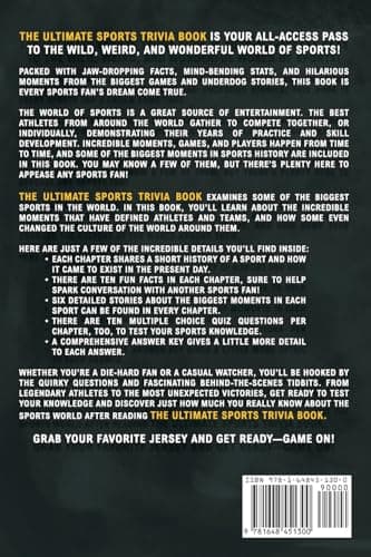The Ultimate Sports Trivia Book: A Collection of Fascinating Stories, Amazing Trivia Quizzes and Fun Facts for Sports Lovers!