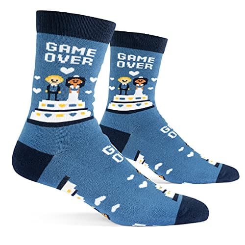 Lavley Funny Wedding Socks For Men and Women - Gifts For Groom, Groomsmen, Bride, Bridesmaids and Wedding Party