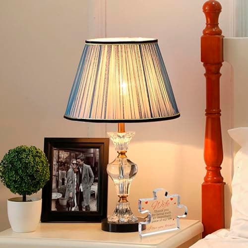 Valentine's Gifts for Wife - Engraved Acrylic Block Puzzle Wife Gift 3.35 x 2.76 inch - Cute Wife Gifts from Husband - Novelty Birthday Paperweights, Christmas, Cool for Women