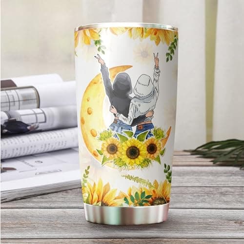 Gift for Best Friend - Best Friend Tumbler - Gifts for Bestie Women - Bestie Cup - Gifts for Best Friend Woman on Birthday, Christmas - To My Best Friend Coffee Mug - Bestie Tumbler 20 Oz