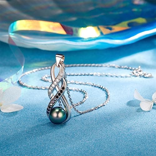 Birthday Gifts for Women Wife Pearl Necklace-Valentinees Gift for Her Grandma Mom on Christmas Day Mothers Day Wedding Gifts Anniversary