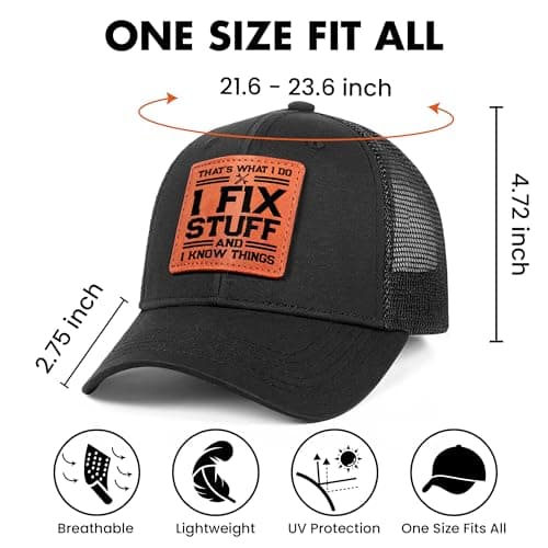 Birthday Gifts for Men Unique - Dad Birthday Gift, Gifts for Dad for Birthday, Fathers Day, Christmas - Cool Mens Gifts Ideas, Mens Birthday Gift Ideas - for Him, Grandpa, Handyman, Men, Dad Hat