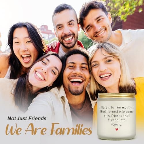 Friendship Gifts for Women Birthday, 50th 60th 70th 1955 Best Friend Birthday Gifts for Friends Female, Candles for Friends, Unique Thank You Gift to Friend Male Bestie BFF Coworker Woman Men Her Him